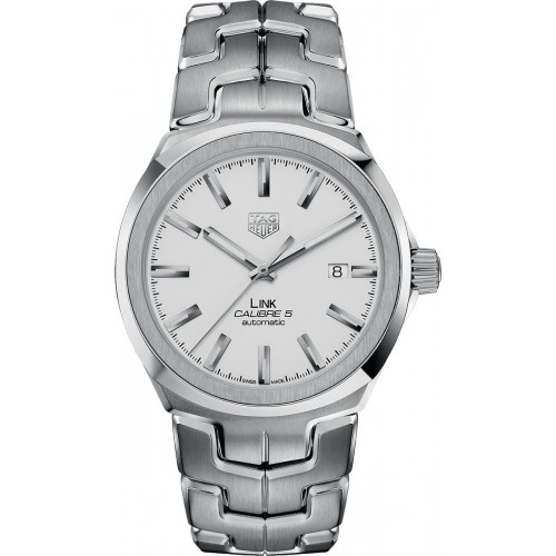 Tag Heuer Link Calibre 5 Silver Dial Men's Watch WBC2111-BA0603